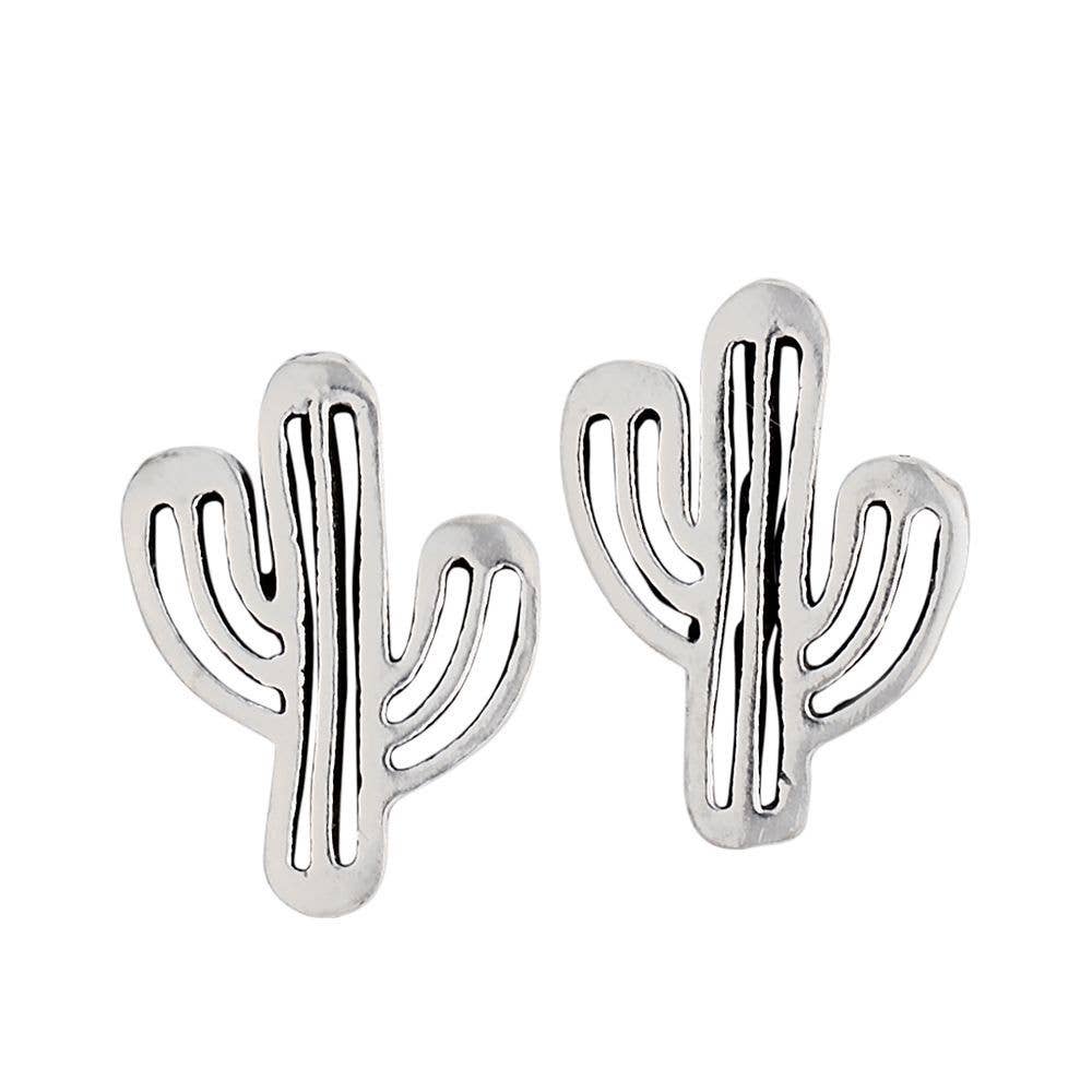 Tiger Mountain - Saguaro Sterling Silver Studs