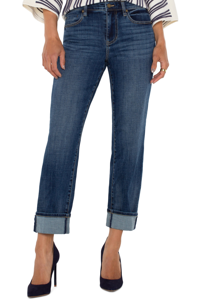 Liverpool - Marley Girlfriend cuffed jeans