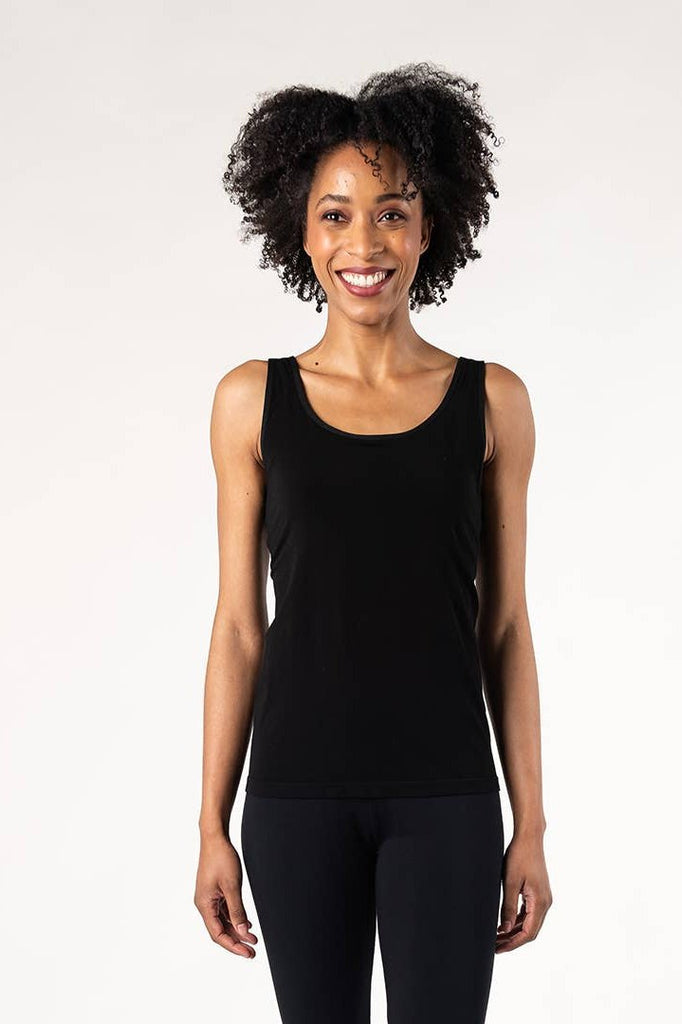Terrera - Seamless Bra Tank - Black