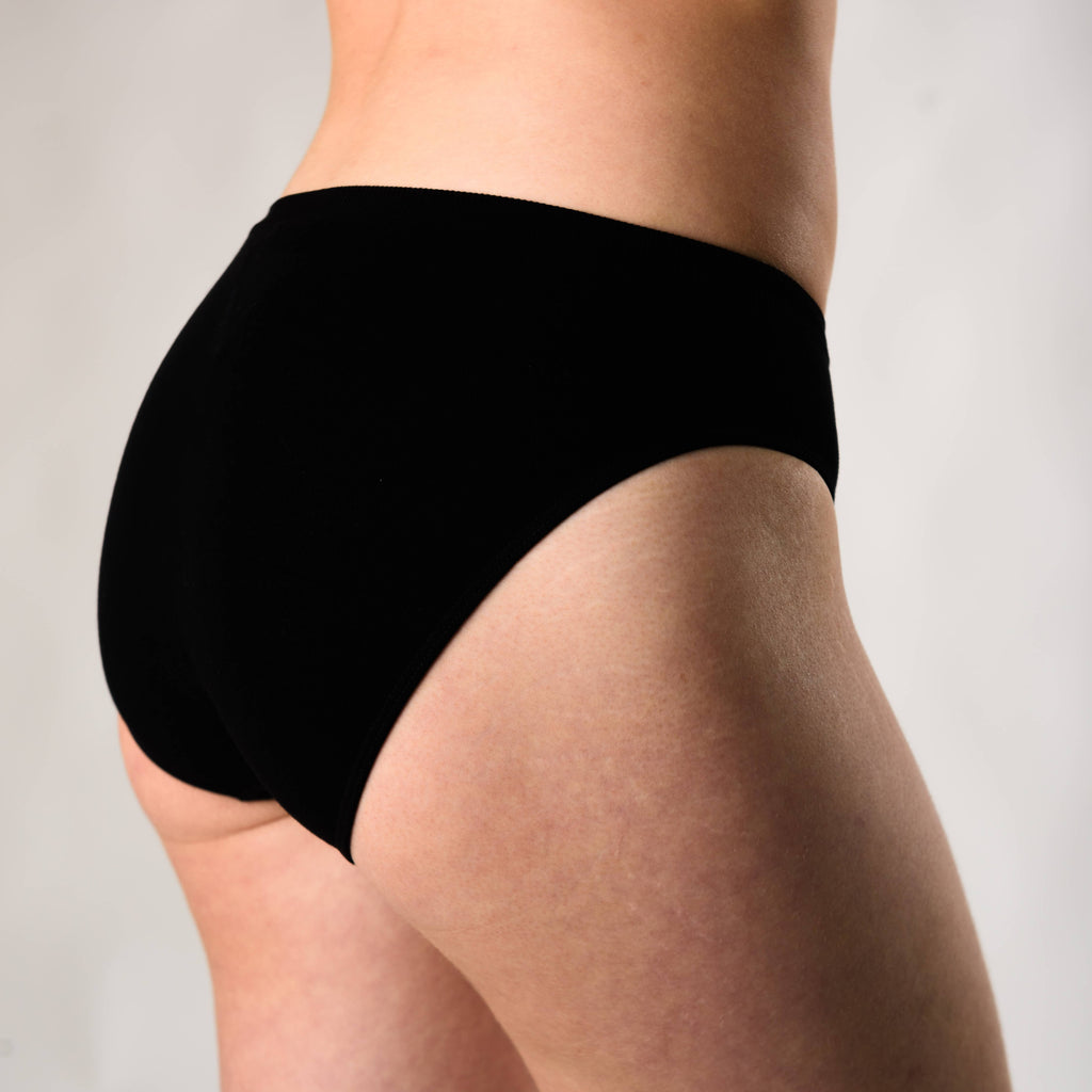 Terrera - 2 Piece/Pk Classic Cut Underwear - Black