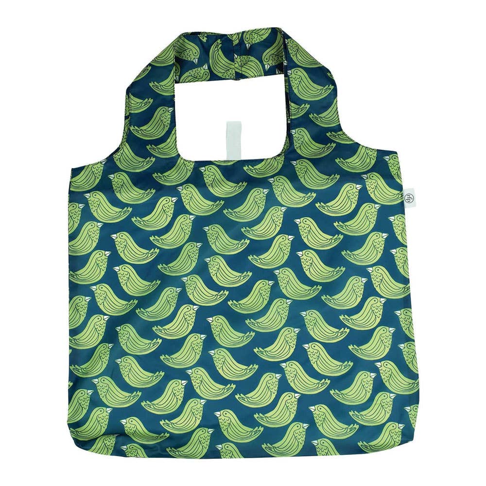 RockFlowerPaper - Woodland Birds Reusable Shopping Bag