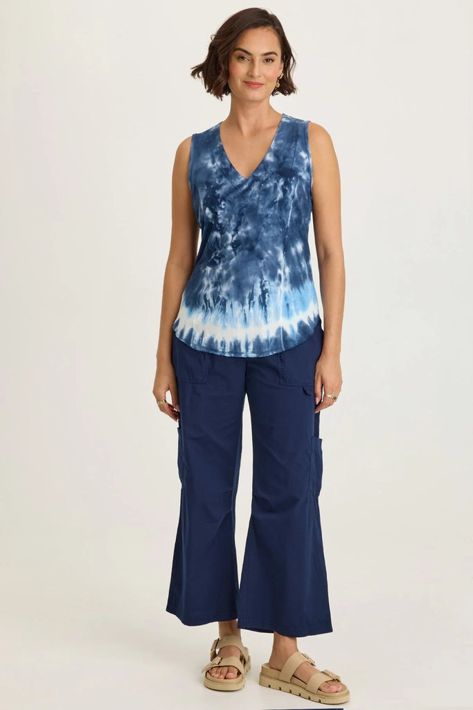 Wearables - Leopold Poplin Darted Knee Cropped Pants