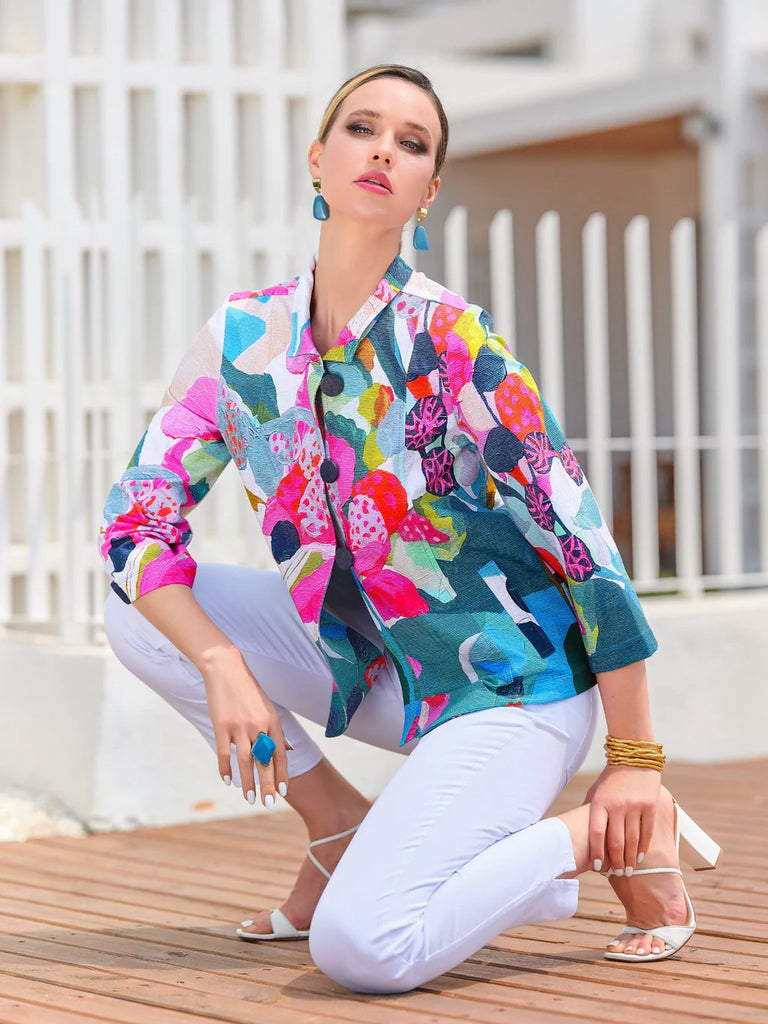 Dolcezza - Bright Printed Jacket