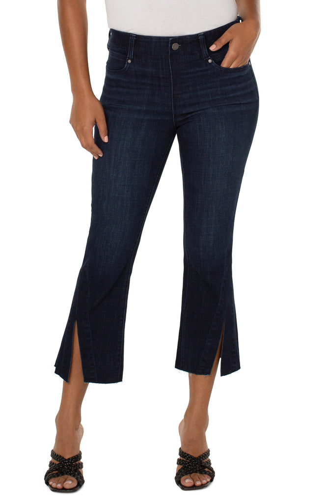 Liverpool Gia Crop Twisted Hem 25.5"