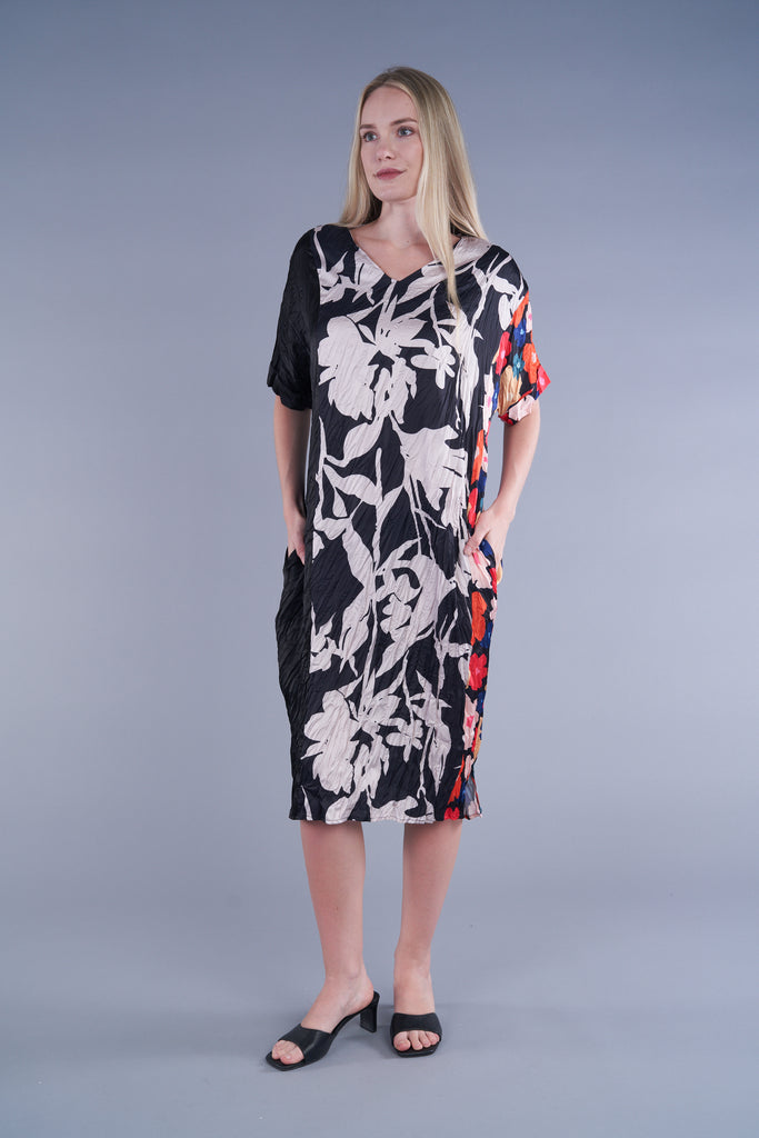 Shana Lovely Day Floral Dress with Sleeve
