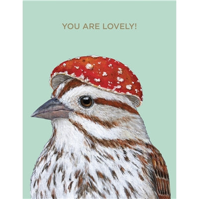 Hester & Cook Cards - Lovely Sparrow