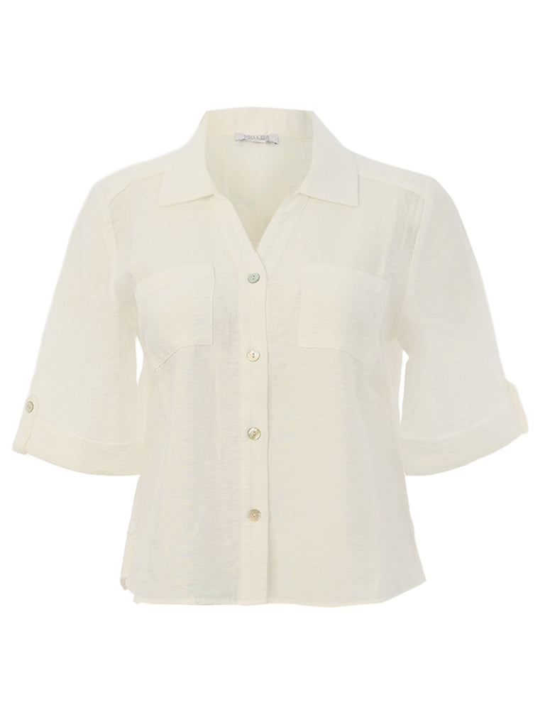 Dolcezza Woven Blouse - White