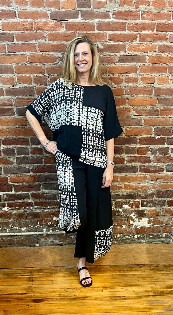 Shana - Shibori Pullover Top