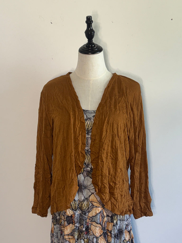 Shana - Shrug Top in Copper