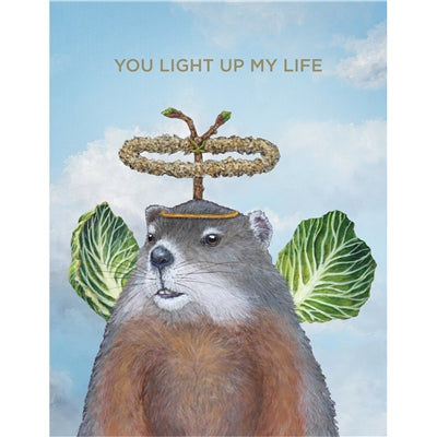 Hester & Cook Cards - Angelic Groundhog