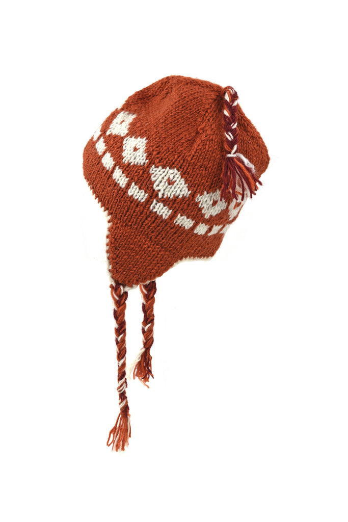 Nusantara - Handknitted Woolen Ear Flap Hats