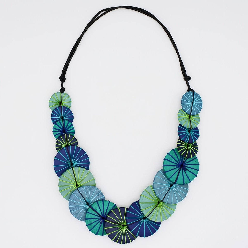 Sylca - Blue Azalea Necklace