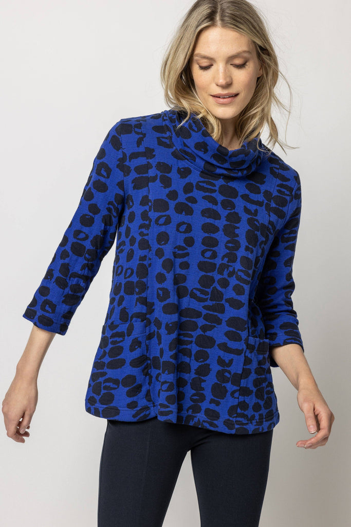 Komil - Pebble Weave Cowl Top