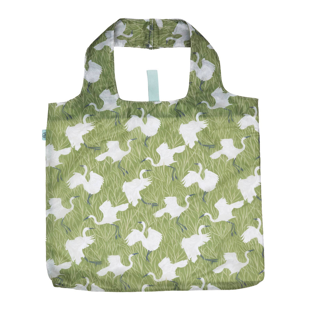RockFlowerPaper - Egret & Reed Reusable Shopping Bag