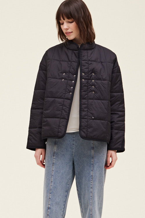 Grade & Gather Nylon Quilted Jacket