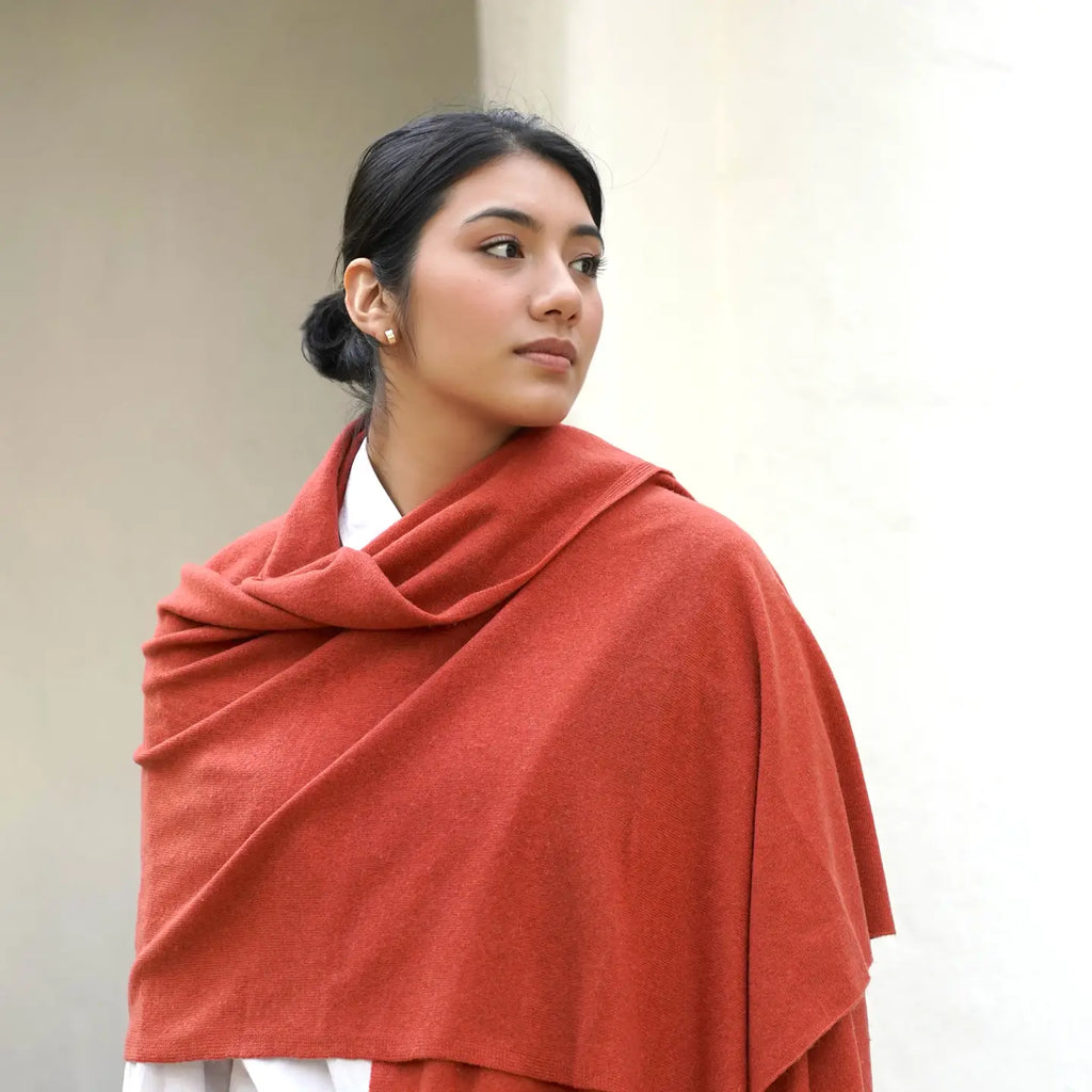 Dolma - Cashmere Scarf/Wrap Spice