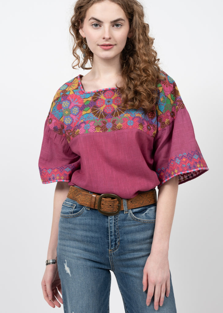 Ivy Jane Embroidered Cotton Top