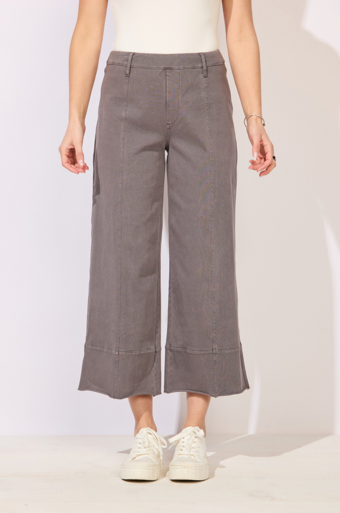 Escape - Knit Denim Crop Jean