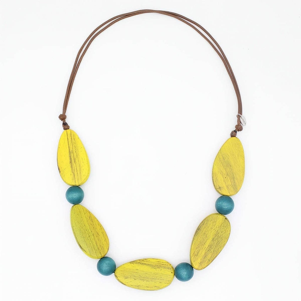 Sylca - Freya Yellow Colorfall Necklace