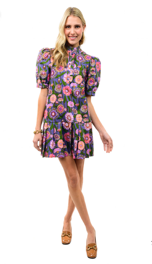 Uncle Frank - Zinnia's Pleated Skirt Dress