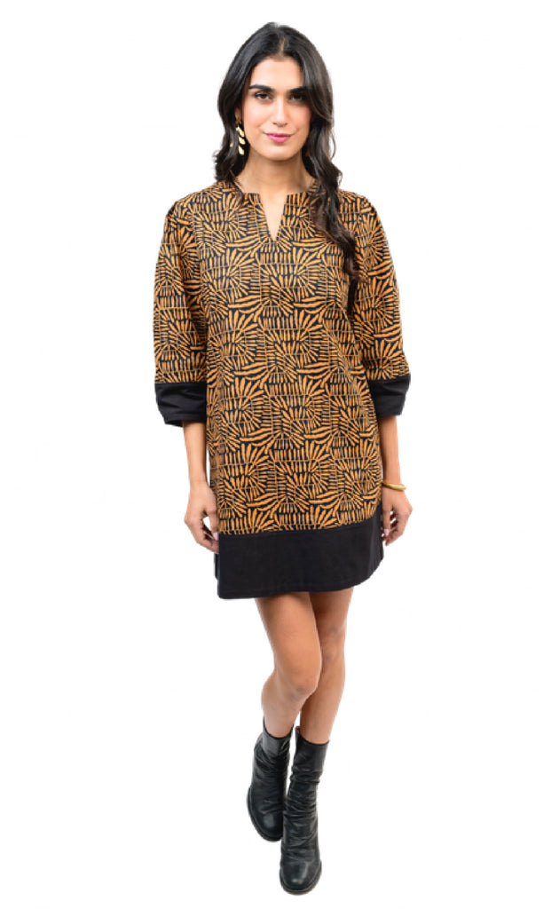Uncle Frank - Lantern Sleeve Dress