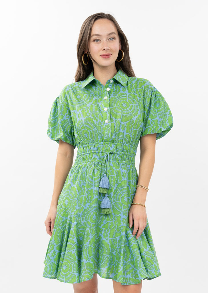 Uncle Frank - Flounced Hem Shirt Dress
