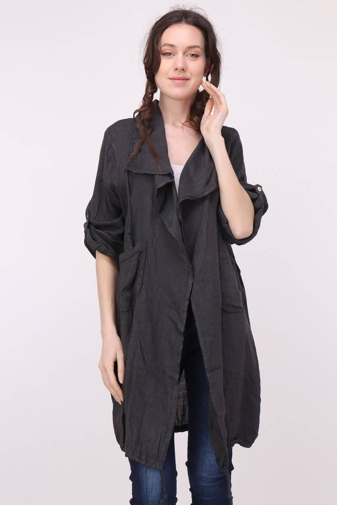Lea & Luc - 100% Linen Jacket