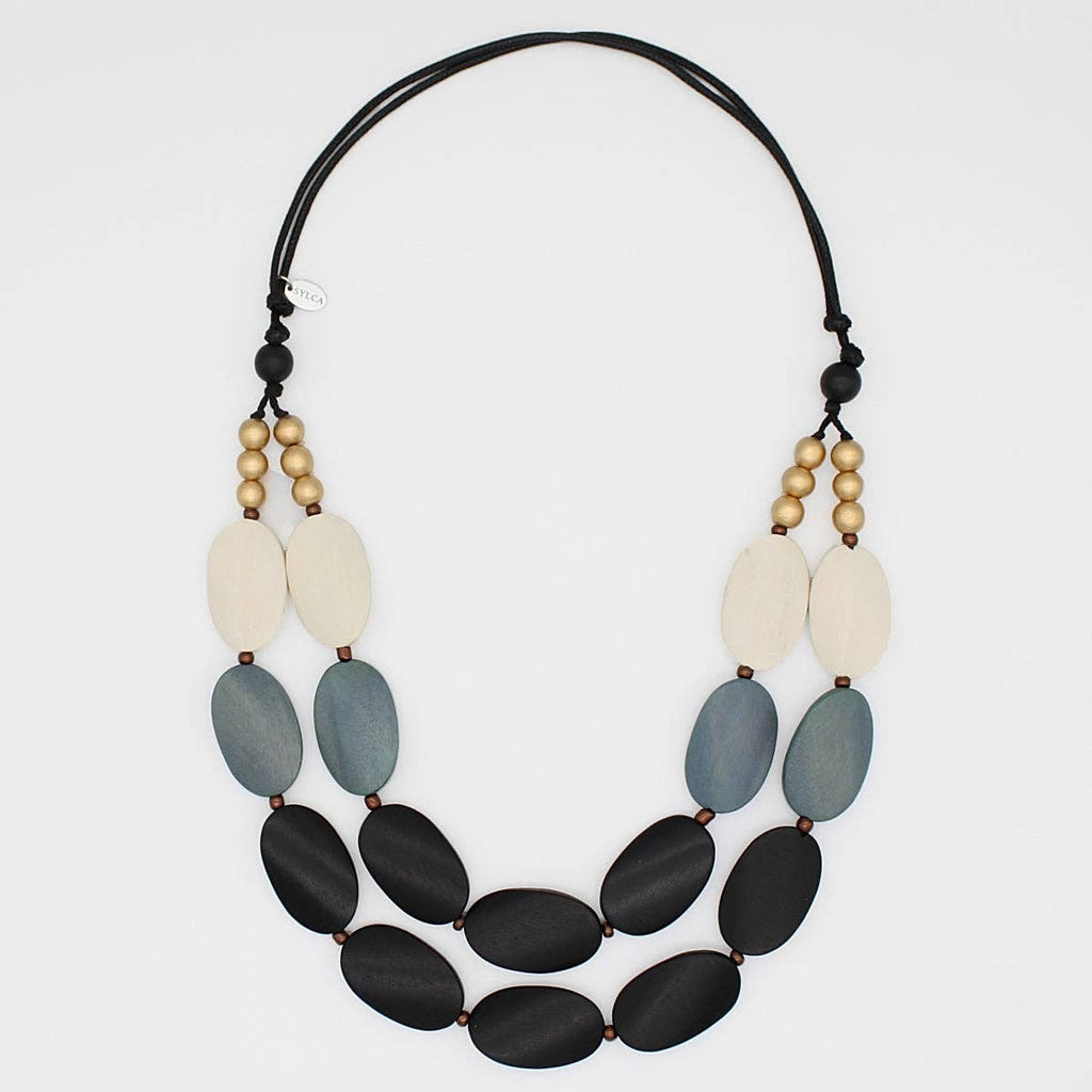 Sylca Designs Grayscale Gracie Necklace