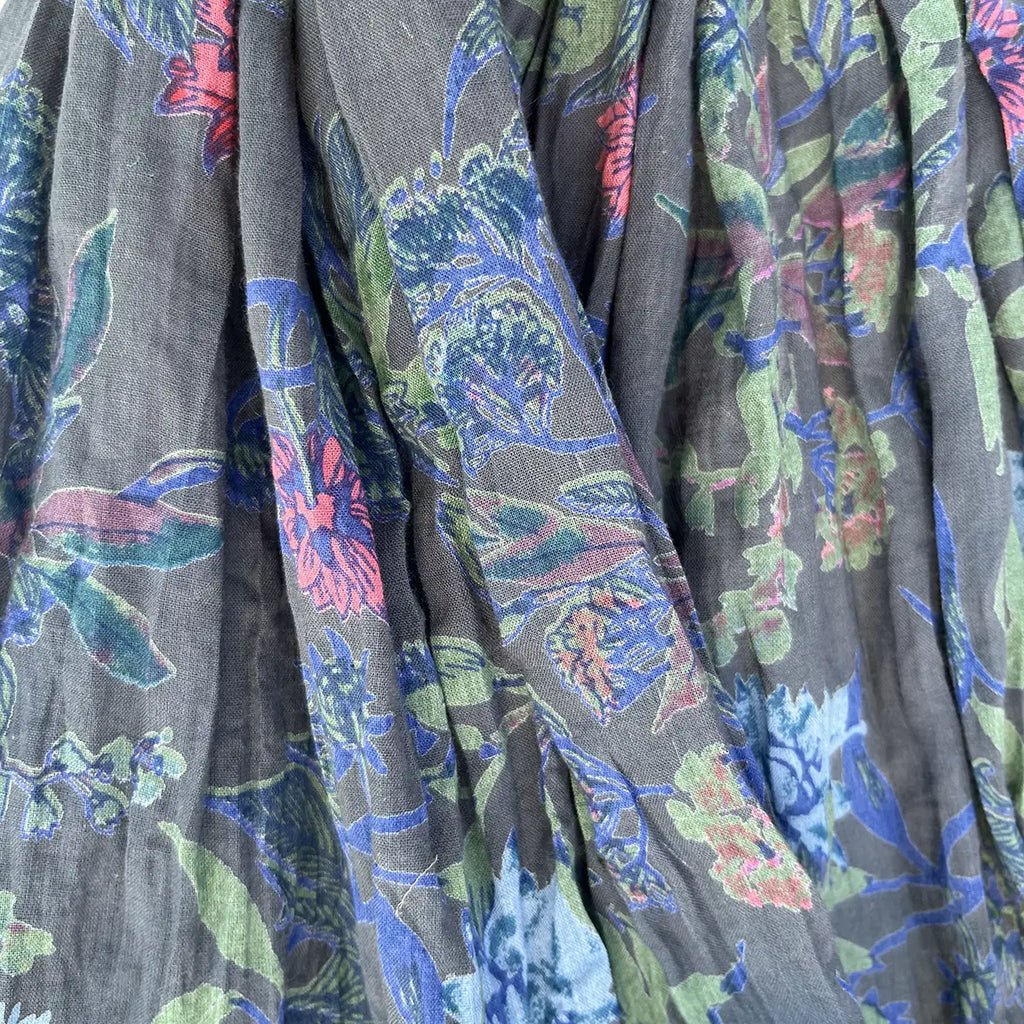 Little Journeys  - Crinkle Scarf in Nighthawk