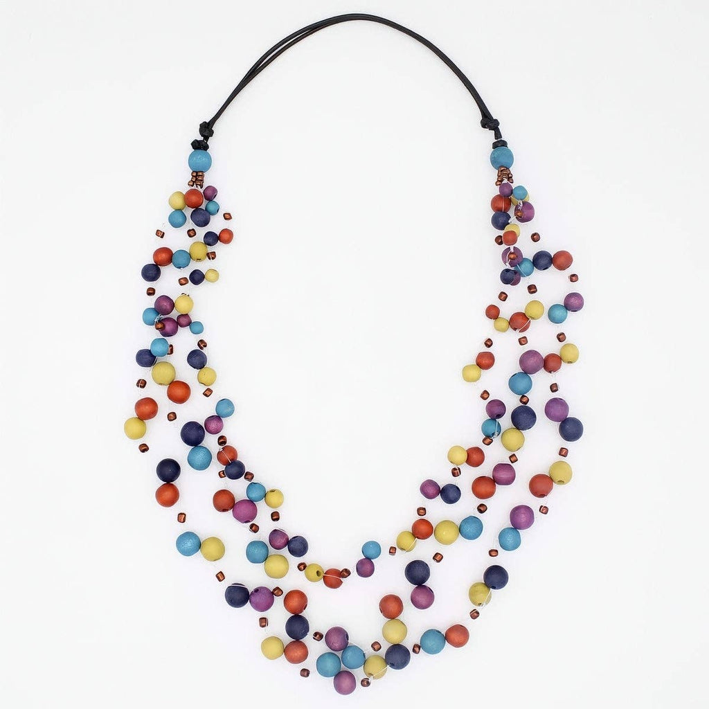 Sylca - Multi Color Carmella Necklace