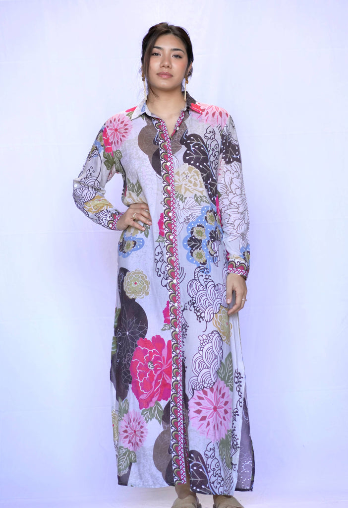Dolma - Seraphina Collared Shirt Dress