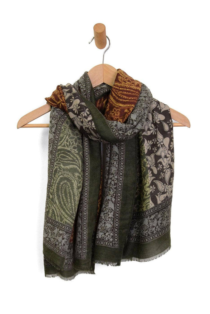 Joy Susan - Paisley Flowers Scarf