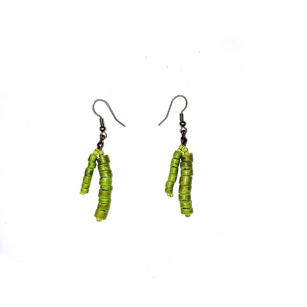 Katie & Company - Frisa Earrings - Lime