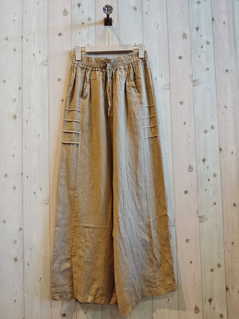 LINEN & MORE - TROUSERS WITH POCKETS