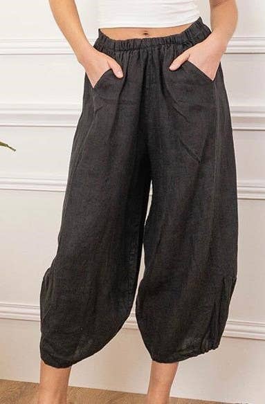 Colette La Maison des Fibres Naturelles Linen Pants