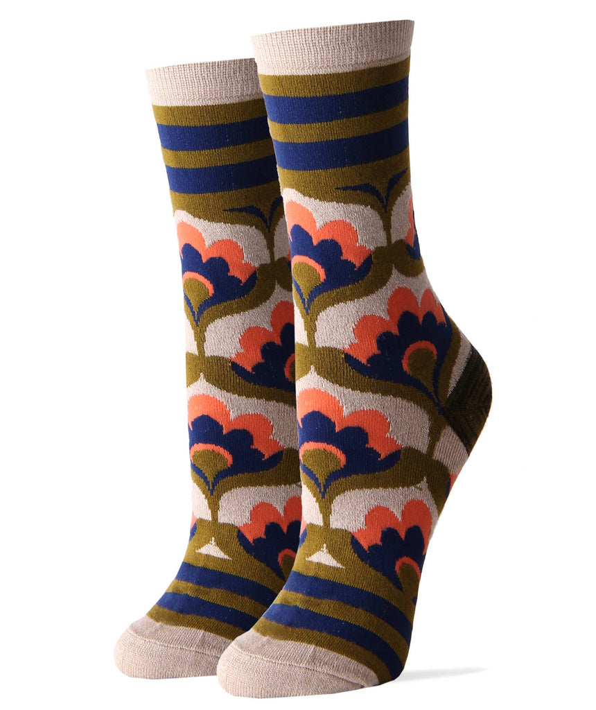 Oooh Yeah - Figueroa St | Women's Premium Bamboo Crew Socks