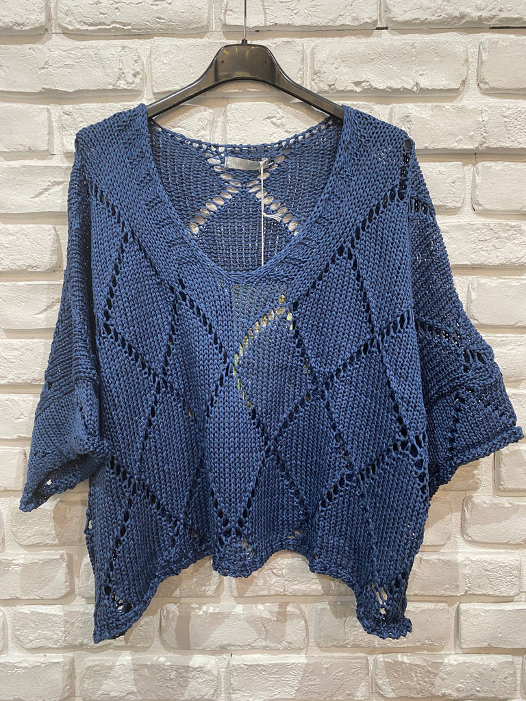 La Maison des Fibres Naturelles - Cotton Knit Sweater