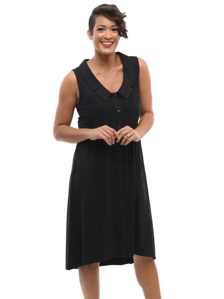 Tulip / Snapdragon & Twig - Blair Dress in Black
