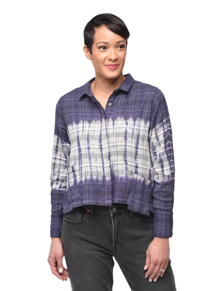 Tulip - Cecilia Top in Angus Flannel
