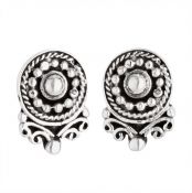 Tiger Mountain RND BALLS & BRAID STUD EAR