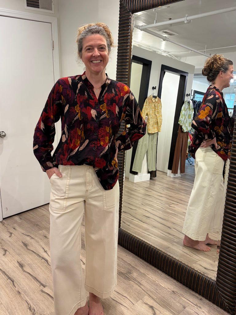 Shana - Pintuck Blouse