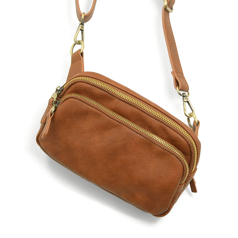 Joy Susan Kylie Double Zip Sling Belt Bag