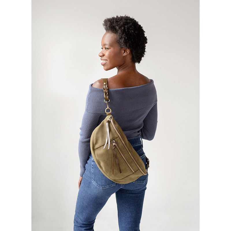 Joy Susan Nina Faux Suede Sling