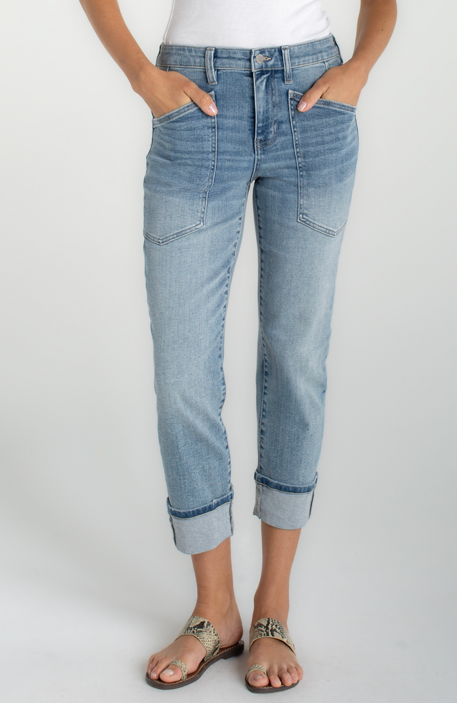 Liverpool - Marley Girlfriend cuffed jeans