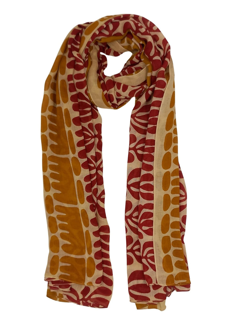 Vivante - Light weight scarf-red