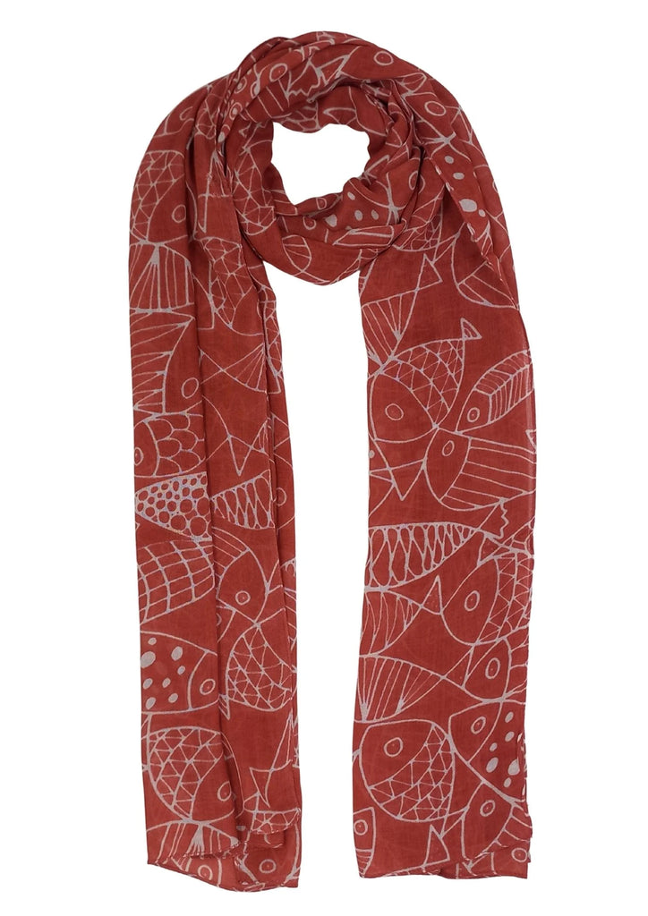 Vivante - Light weight scarf-old rose
