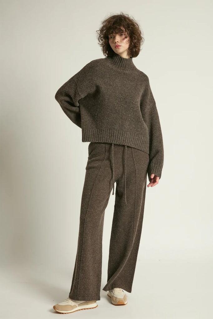 Look by M - Chunky Mock Neck Sweater