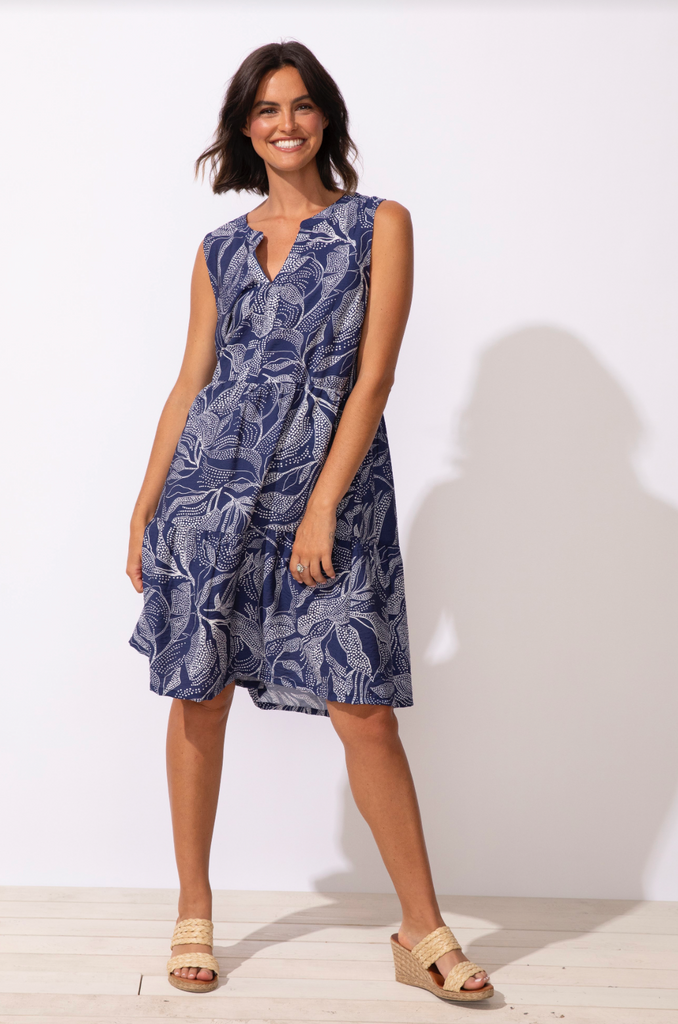 Escape - Regatta Rayon Leaves Paradise Dress