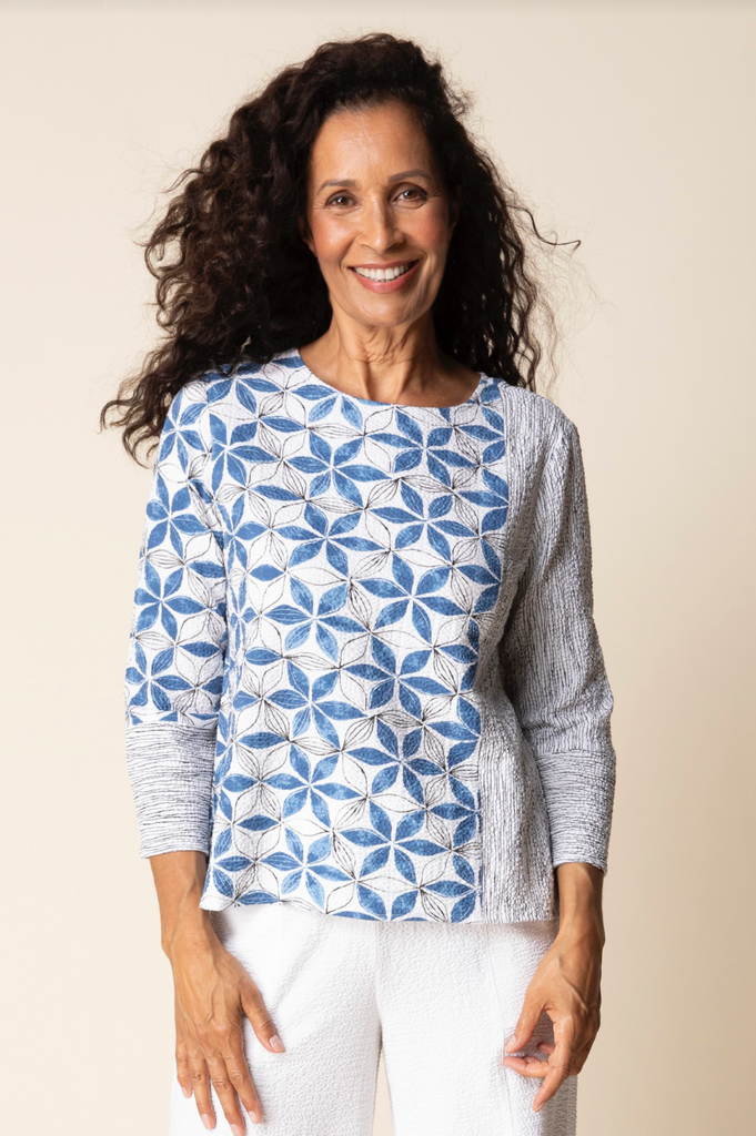 Habitat - Crinkle Crepe Pullover Shirt