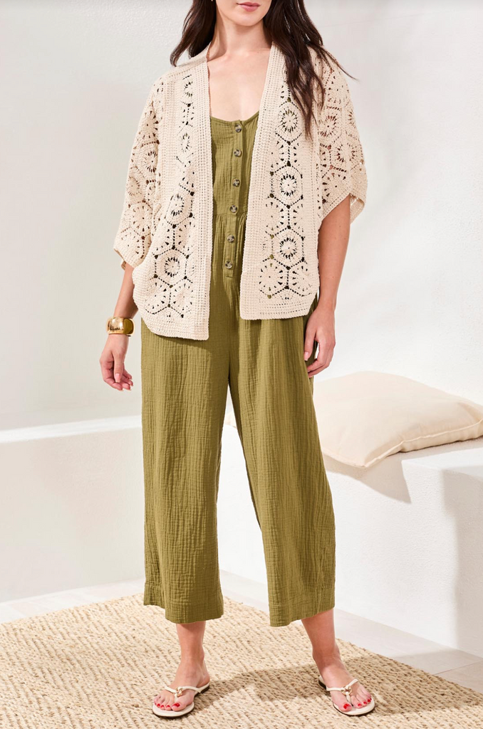 Tribal - Crocheted Cardigan